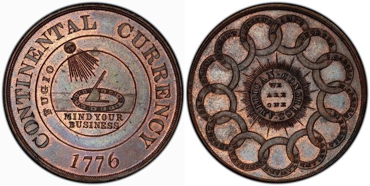 1876 Dickeson Continental Dollar PCGS MS65 HK853 DM Rare Coins