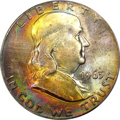 1963 Obverse Die Clash/