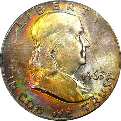 1963 Obverse Die Clash/ 