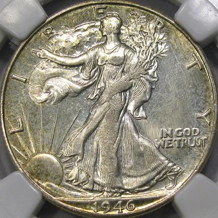 DM Rare Coins shows Prooflike Walking Liberty Half Dollar, also a discovery piece of CONECA Doubled Die Obverse DDO-001. Pictures courtesy of DM Rare Coins coin photography service.