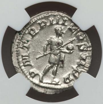 Reverse. Gordian III Anchient Roman Antoninianus. Image courtesy Heritage.