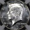 Prooflike Kennedy half dollar