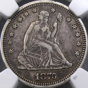 DM Rare Coins contributed this rare Seated Liberty quarter RPD FS 301 to Kevin Flynn's new book. Images courtesy of DM Rare Coins coin photography service.